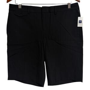 Gap City Shorts Women Size 6 Black Stretch Pockets Casual Walking NWT New